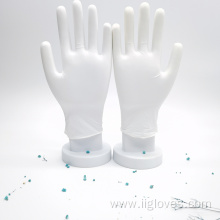 Household Safety Protective Working White Nitrile Gloves